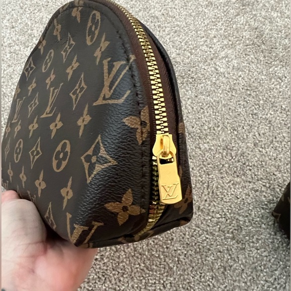 BACK IN STOCK!! NEW SET OF 4 DESIGNER INSPIRED MAKEUP BAGS COSMETIC BAGS POUCHES - Picture 5 of 16